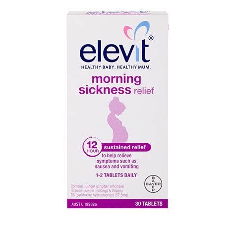 elevit morning sickness relief.